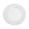 Pyntetallerken Gullglitter
