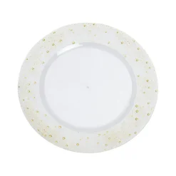 Pyntetallerken Gullglitter