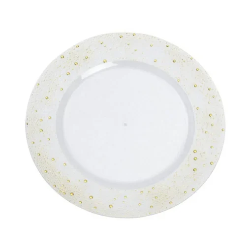 Pyntetallerken Gullglitter