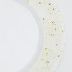 Pyntetallerken Gullglitter