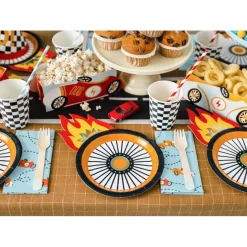 Racing Bilhjul Papptallerken