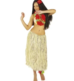Raffia Hulaskjørt