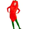 Rød Chili Kostyme