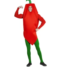 Rød Chili Kostyme