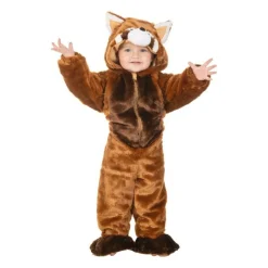 Rød Panda Babykostume