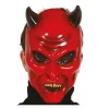 Rød Satan Djevelmaske