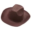 Realistisk Cowboy Hatt Brun