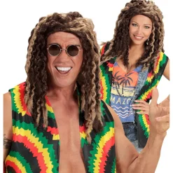 Reggae Parykk Brun