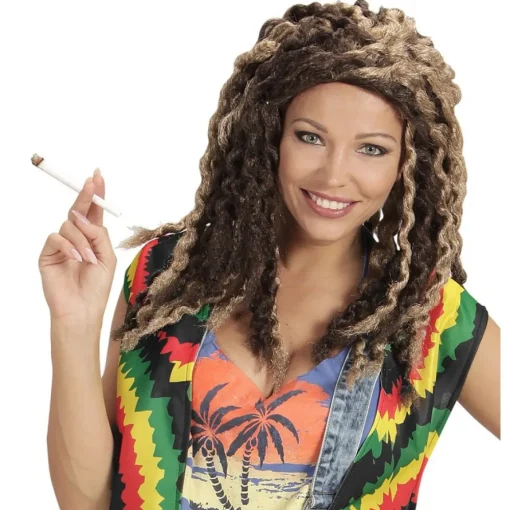 Reggae Parykk Brun