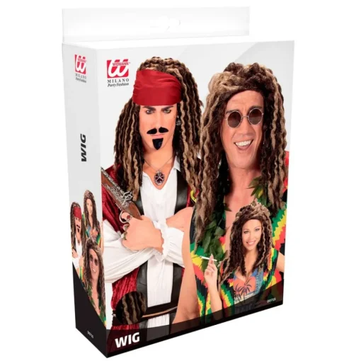 Reggae Parykk Brun