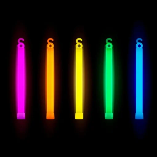 Regnbue Glow Sticks