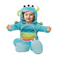 Regnbue Monster Babykostyme