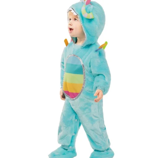 Regnbue Monster Babykostyme