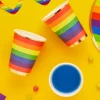 Regnbue Pride Pappkrus