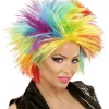 Regnbue Punk Parykk