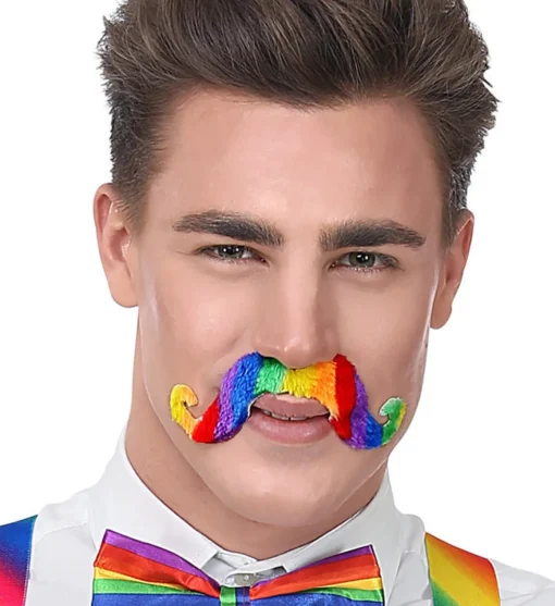 Regnbuefarget Bart