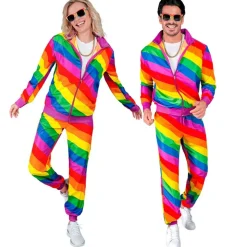 Regnbuestriper Treningsdress Kostyme