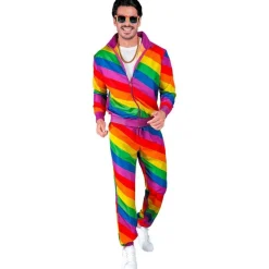 Regnbuestriper Treningsdress Kostyme