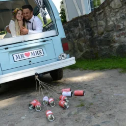 Retro Bryllupsbokser til Bil