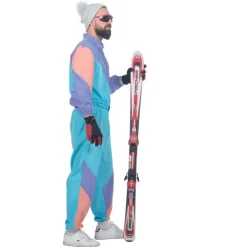 Retro Ski Treningsdrakt Kostyme