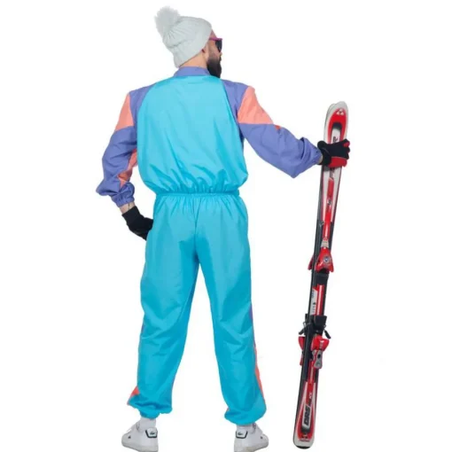 Retro Ski Treningsdrakt Kostyme