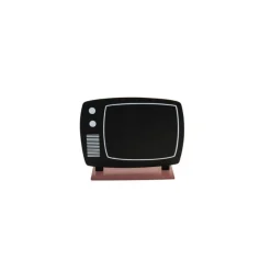 Retro TV Borddekorasjon