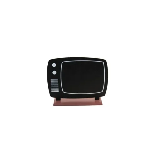 Retro TV Borddekorasjon