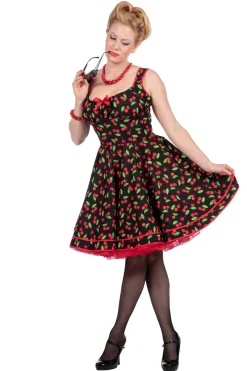 Rockabilly Kirsebær Kjole