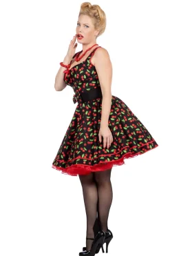Rockabilly Kirsebær Kjole
