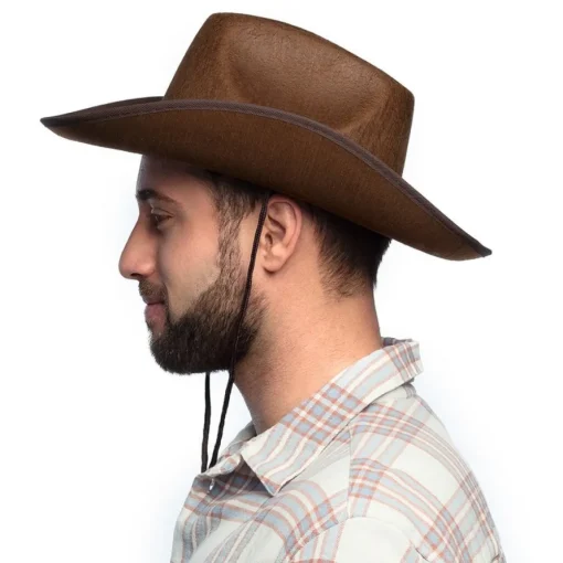 Rodeo Cowboy Hatt Brun