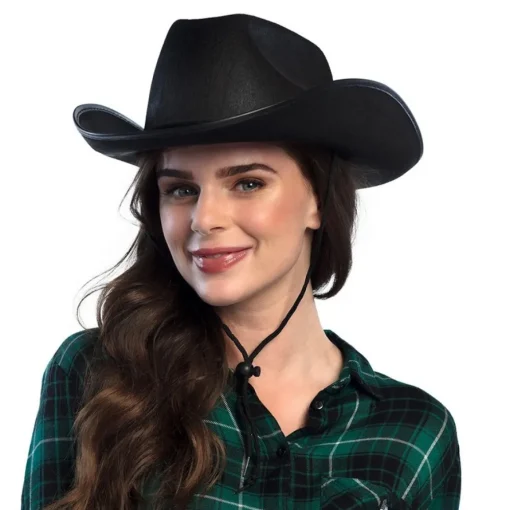 Rodeo Cowboy Hatt Svart