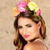 Rose Blomster Tiara