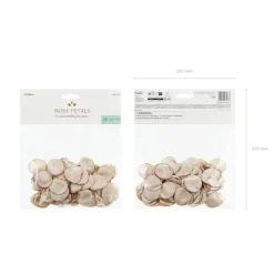 Roseblader Beige
