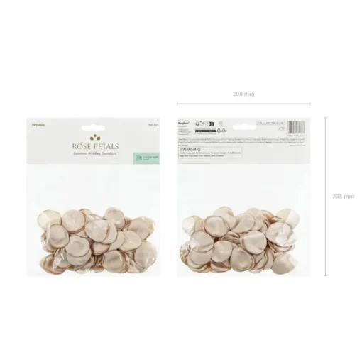 Roseblader Beige