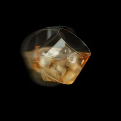 Rullende Whisky Glass