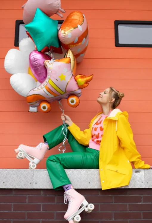 Rulleskøyte Foileballong