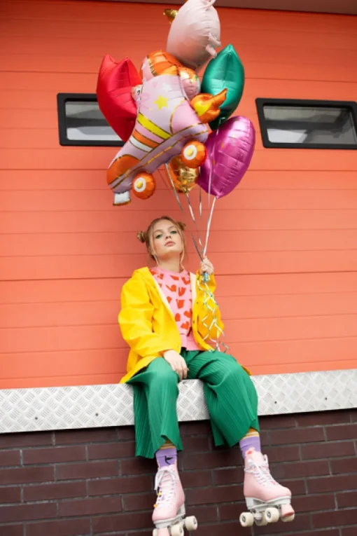 Rulleskøyte Foileballong
