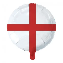 Rund England Flagg Folieballong