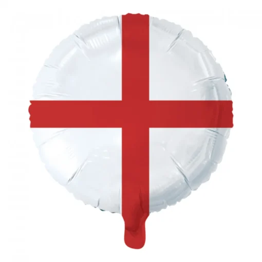 Rund England Flagg Folieballong
