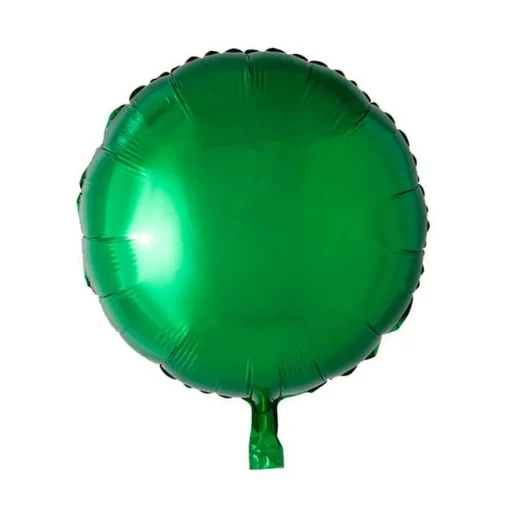 Rund Folieballong Grønn