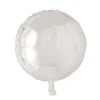 Rund Folieballong Hvit