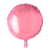 Rund Folieballong Rosa
