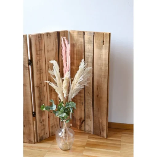 Rund Glassvase Gjennomsiktig