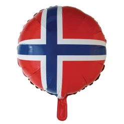 Rund Norge Folieballong