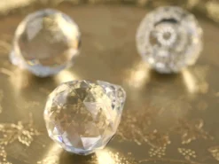 Runde Diamanter Dekorasjon Glassklar