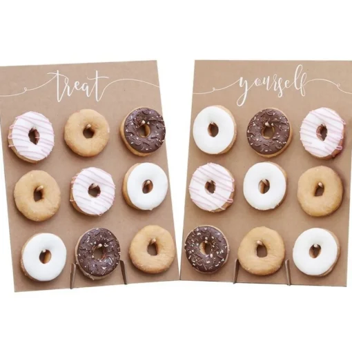 Rustikk Donutvegg