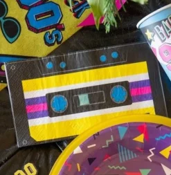90's Kasettebånd Servietter
