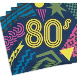 80's Mønster Servietter