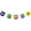 80s Pop Flaggbanner
