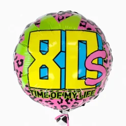 80s Time Of My Life Folieballong